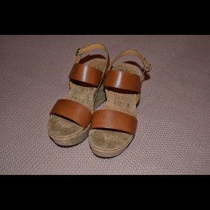 Kork-Ease Brown Wedges